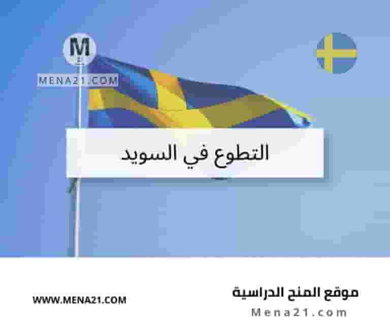 التطوع في السويد
