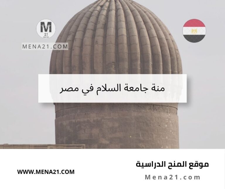 منحة جامعة السلام في مصر