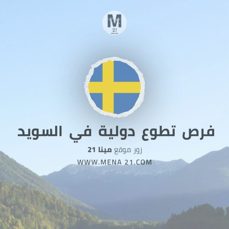 فرصة تطوع دولية في السويد للعمل مع الأطفال والشباب